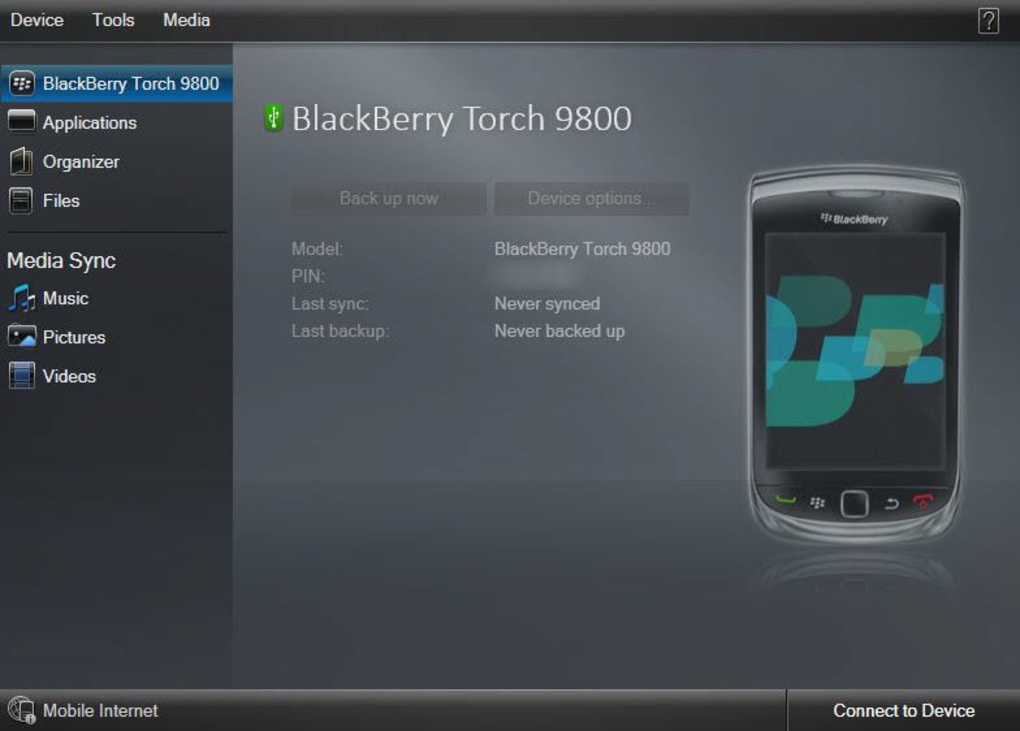 Blackberry desktop software download